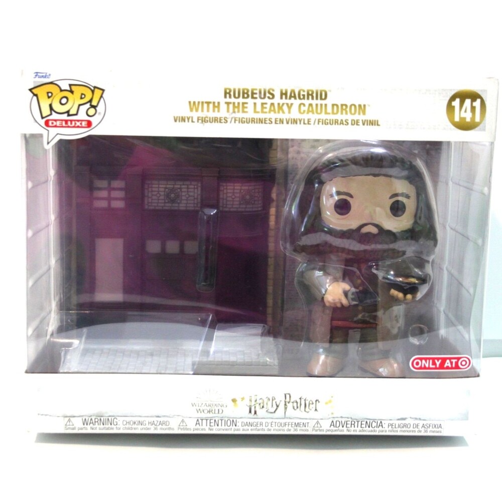 Funko Pop Deluxe Harry Potter #141 Rubeus Hagrid Leaky Cauldron Collectible Fig